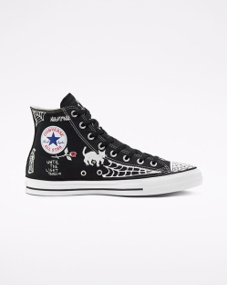 Converse Sean Pablo CTAS Pro Férfi Magasszárú Fekete/Fehér | YQTRGBF-HU